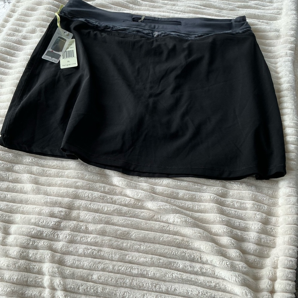 Tangerine Black Athletic Shorts